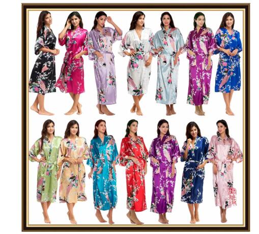 Kimono Yukata Cotton - 반팔 루즈핏 여성 일본식 기모노 새틴