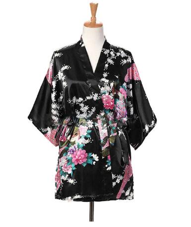 레이스업 여성용 공작새 프린트 일본식 기모노 유카타 실 - Kimono Yukata Cotton 리뷰 및 가격