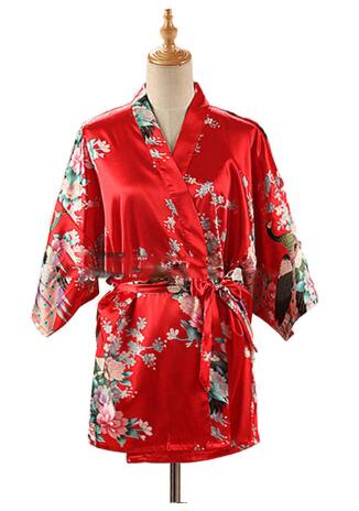 레이스업 여성용 공작새 프린트 일본식 기모노 유카타 실 - Kimono Yukata Cotton 리뷰 및 가격