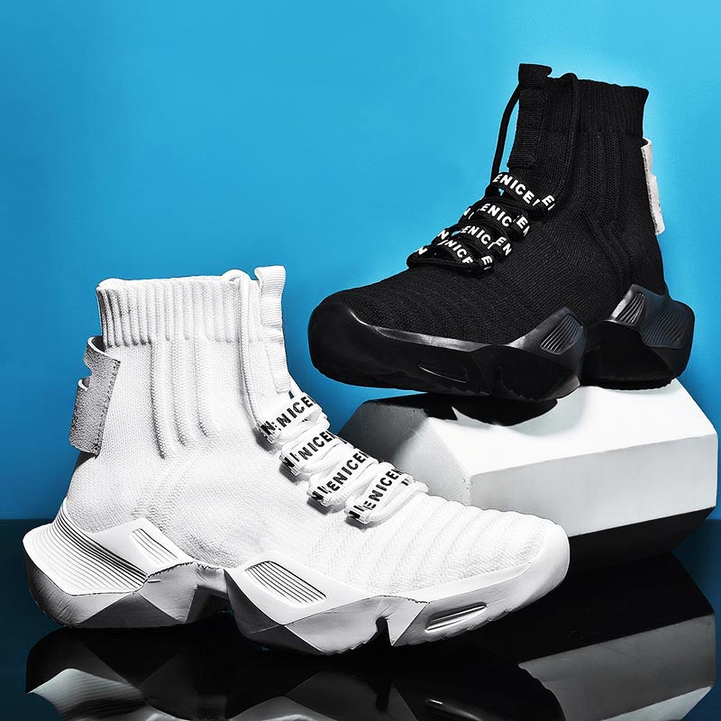 플러스 사이즈 하이 탑 대규모 스포츠 양말 부츠 남성  - Japanese Lifestyle Shop 리뷰 및 가격
