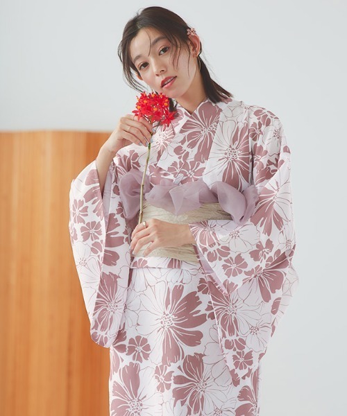 전통 유카타 기모노 코튼 린넨 소재 소녀 드레스 핑크  - Kimono Yukata Cotton 리뷰 및 가격