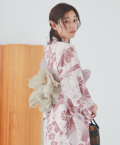 전통 유카타 기모노 코튼 린넨 소재 소녀 드레스 핑크  - Kimono Yukata Cotton 리뷰 및 가격